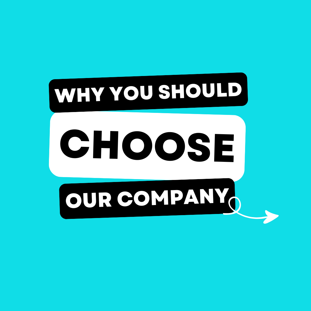 why you should choose us